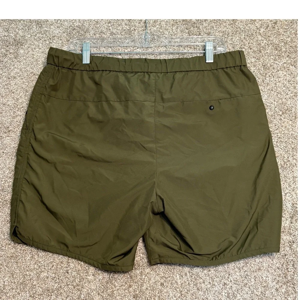 Herschel Supply Co. Training Shorts Mens Large Green HSC-BTU Athletic Mesh Lined
